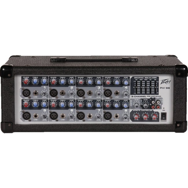Peavey 1008-8 HE BWX 8Ω ペア 動作確認済み ③ Peavey-PVI-8B-Powered-Mixer